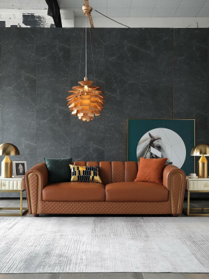 Sofa set 3+1 Seater Classic Living landscape Sofas Couches Upholstery