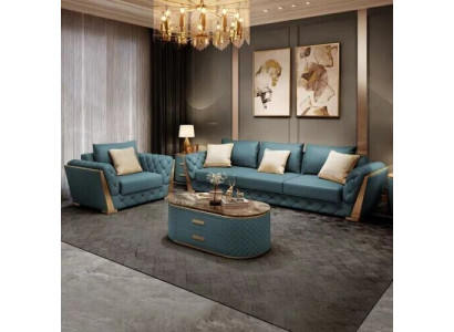 Sofa set 3+2+1 Seater Living landscape Sofa Couch Upholstery Sofas Suite Leather