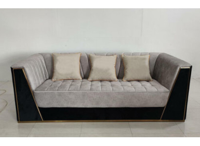Sofa 3 Seater Sofas Luxury Textile Couches big Upholstery Designer Furniture three seater