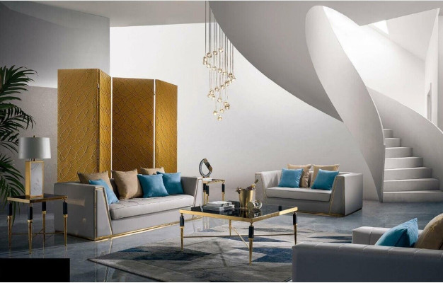 Suite 3+2 Seater Coffee table Side table Living landscape Sofa Couch