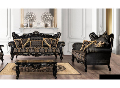 Sofa set 3+3 Seater Sofa Armchair Sofas Luxury Suite Set Polyester Fabric new
