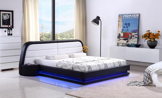 Beds Textile Leather Hotel Luxury Upholstery Design Wood Designer Bed