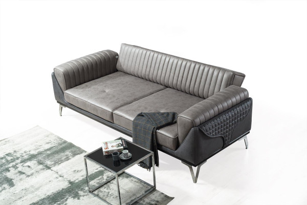 Sofa Suite 3+1 Seater Living room Suite Sofa Armchair Sofa new Grey