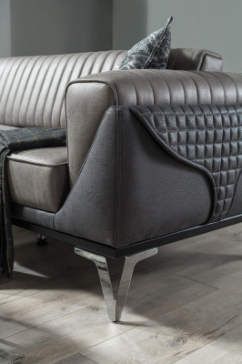 Sofa Suite 3+1 Seater Living room Suite Sofa Armchair Sofa new Grey