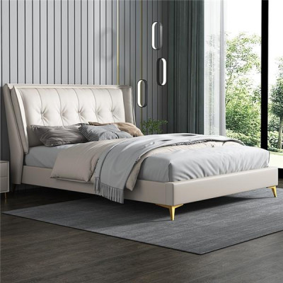 Beds Leather Hotel Luxury Upholstery Italian Furniture Designer Bed Bedroom