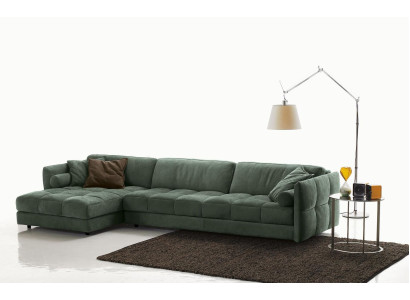 Corner sofa Textile Sofa Upholstery Corner Modern Couch Living room L-shape Design