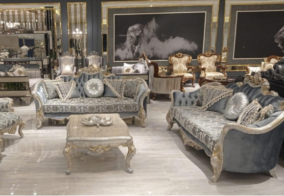 Group Sofa set 3+3 Seater Luxury Sofa Armchair Sofas Fabric Classic s Set new