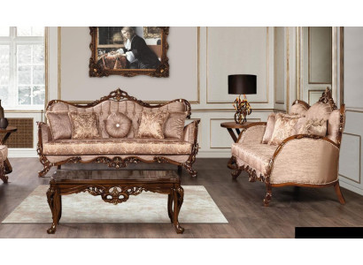 Luxury Sofa set 3+3 Seater Suite Fabric Sofa Couch Sofas Living room Furniture