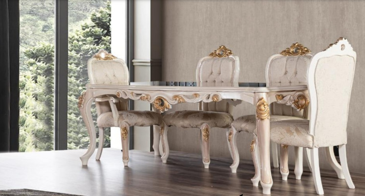 Dining room Dining table Chair Luxury Suite Dining room chair Table Tables Wood Group