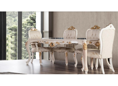 Dining room Dining table Chair Luxury Suite Dining room chair Table Tables Wood Group