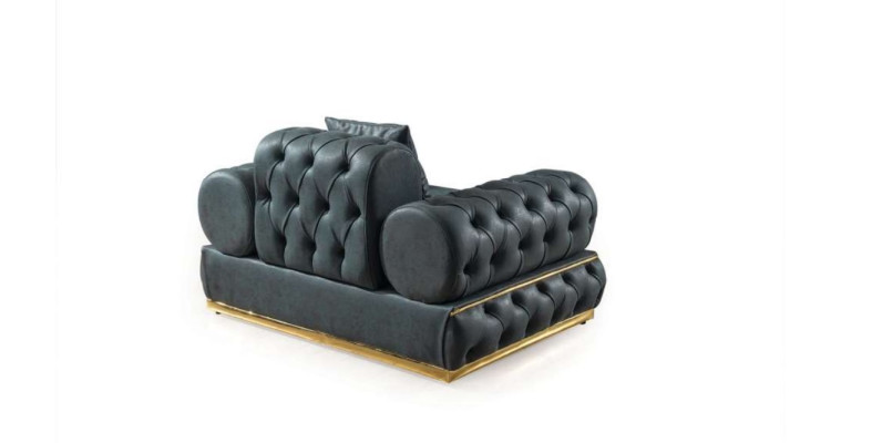 Luxury Chesterfield Sofa set 3+1 Seater Suite Sofa Armchair Sofas Upholstery