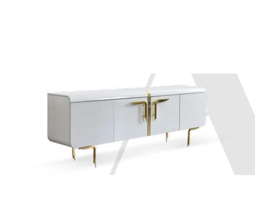 Luxury White Sideboard Modern Chest of drawers Living room Furniture Furnishings new