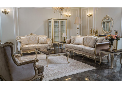 Sofa set 3+2+1 Seater Coffee table Side table Sofa Armchair Display case