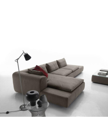 Corner sofa Couch Upholstery Couches Sofa L-shape Furniture Gray Sofas Leather