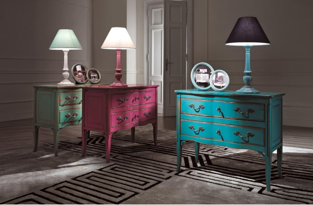 Design Chest of drawers Sideboard Side Lowboard Wardrobe Shelf Luxury Abstract Living room