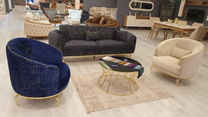 Sofa set 331 Seat Modern Couch Sofa Armchair Sofas Luxury Set 3pcs