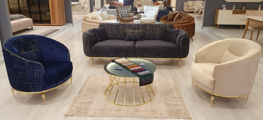 Luxury sofa set 311 Seat Sofa Couch Set Living room Suite 3-piece.