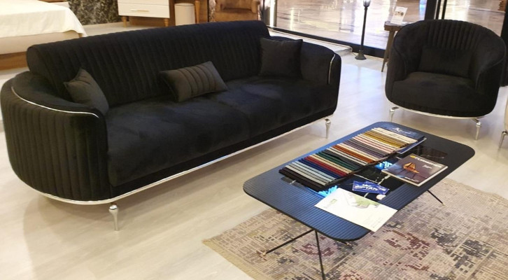 Sofa Set 331 Seater Luxury Modern Set Living room Furniture Textile Sofa set