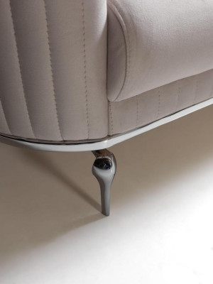 Sofa 3 Seater Living room Furniture Textile Sofas Couch Modern Three Seater