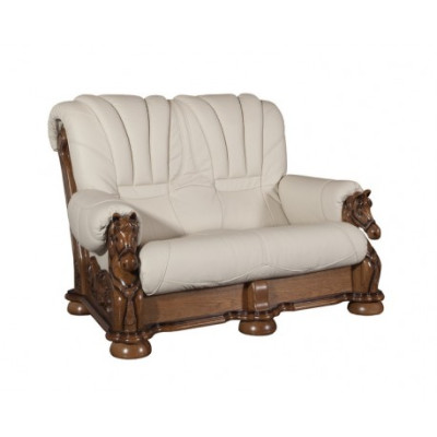 Classic Sofa set Couch Upholstery Suite Seat Sofa Leather Wood 3+2+2 Set