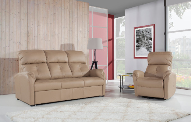 Sofa set 3+2+1 Seater Set Sofa Upholstery Couch Leather Relax Electric