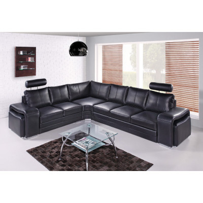 Corner sofa Living landscape Upholstery Corner Sofa Couch Seat Suite Modern Leather