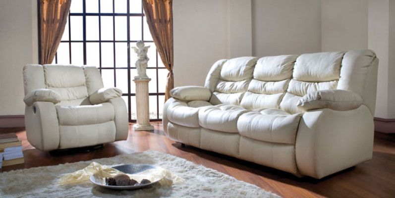 Leather Function Couch Three Seater Couch 3Seater Upholstery Sofa Sofas Couches