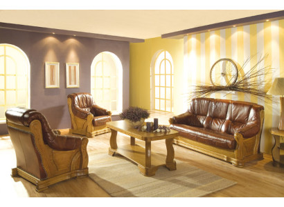 Sofa Three Seater Classic Couch Upholstery 3 Seater 100% Leather Couches