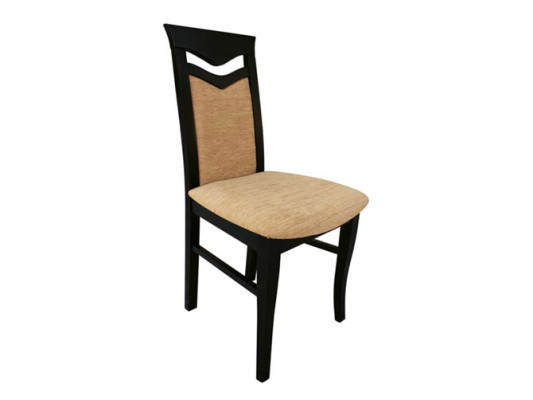 Set 10x Armchair Chair Designer Wood Fabric Upholstery Chairs Gastro Dining room Lehn
