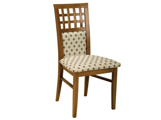 Set 10x Solid wood Armchair Dining room chair Fabric Upholstery Chair Gastro Dining room