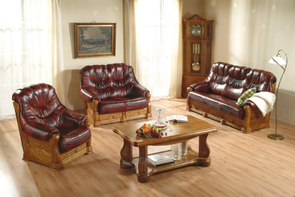 Classic Three Seater Couch Couch Upholstery Sofa 3 Seater Leather Decorative Couches