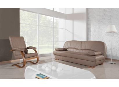 Sofa 3 Seater Design Sofas Upholstery Couches Leather Modern Relax Three Seater