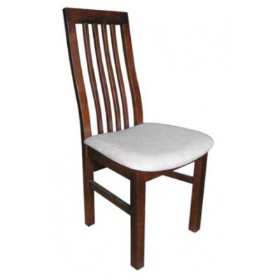Set 8x Solid wood Armchair Dining room chair Wood Upholstery Chairs Gastro