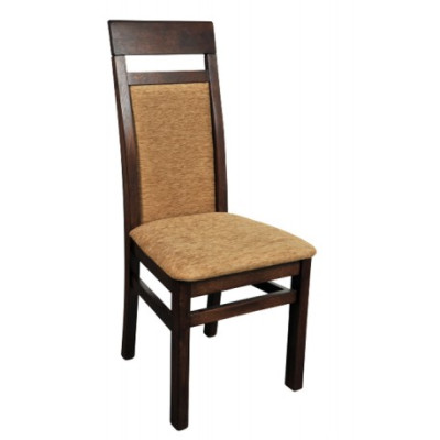 Set 6x Solid wood Armchair Dining room chair Fabric Upholstery Chair Gastro Dining room