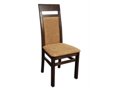 Set 6x Solid wood Armchair Dining room chair Fabric Upholstery Chair Gastro Dining room