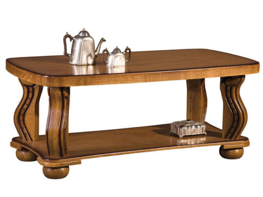 Handcraft Real Wood Coffee table Sofa Side Tables Classic Living room Table