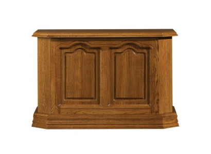 Console table Brown Wood Drawer and Shelf Side table Sideboard