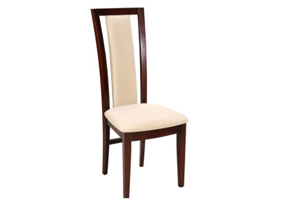 Set 2x Armchair Chair Designer Wood Leather Upholstery Chairs Gastro Dining room