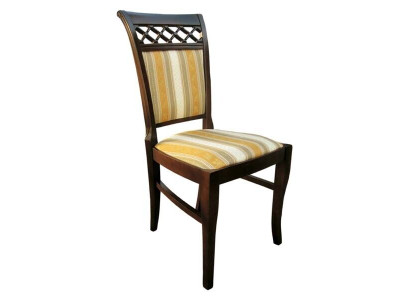 Set 2x Armchair Chair Design Wood Fabric Chairs Upholstery Gastro Dining room Textile