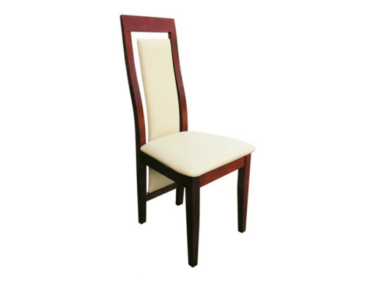 Lehn Chair Solid Wood Armchair Wood Leather Upholstery Chairs Gastro Design