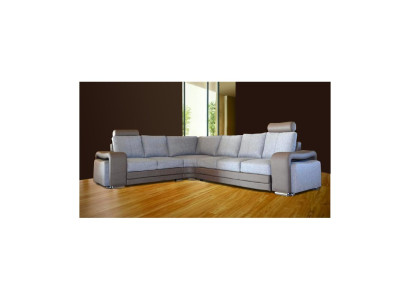 L-shape Fabric Corner sofa Living landscape Upholstery Corner Sofa Couch Seat Suite