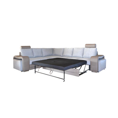 L-shape Fabric Corner sofa Living landscape Upholstery Corner Sofa Couch Seat Suite