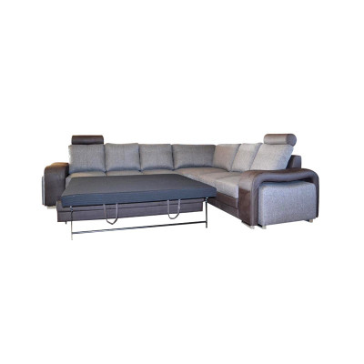 L-shape Fabric Corner sofa Living landscape Upholstery Corner Sofa Couch Seat Suite