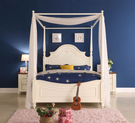 Four Poster Bed Real Wood Bed Design Luxury Beds Classic Bedroom Furniture new