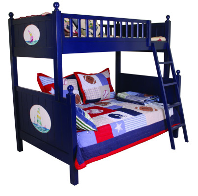 Classic s Childrens bed Bunk bed Blue Loft bed Play bed Children's bed Bunk bed