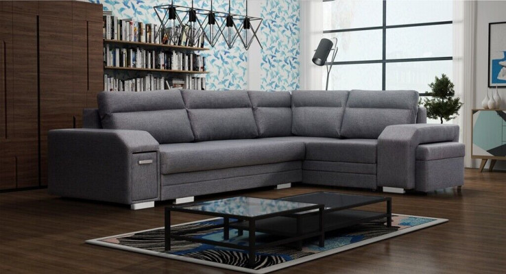 Living landscape Corner sofa bed base Sofa bed Sofa Upholstered sofa Corner Sofas Couch