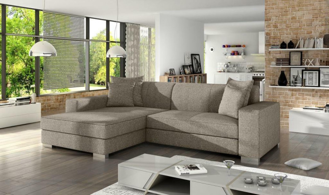 Sofa bed corner sofa couch bed function upholstery corner suite new sleeping function