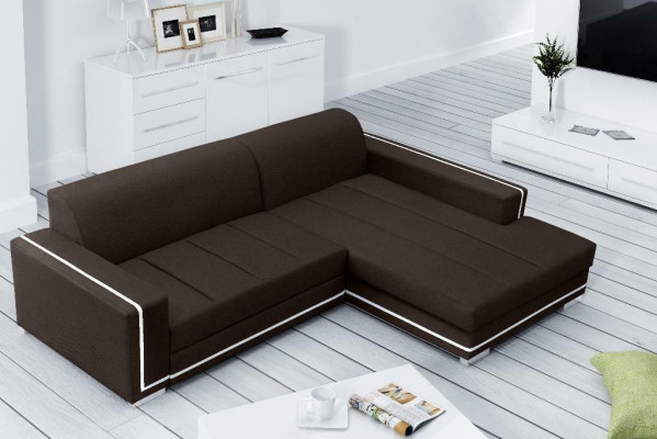Corner sofa with sleeping function Bed function Kasten Sofa Couch Living landscape Bed