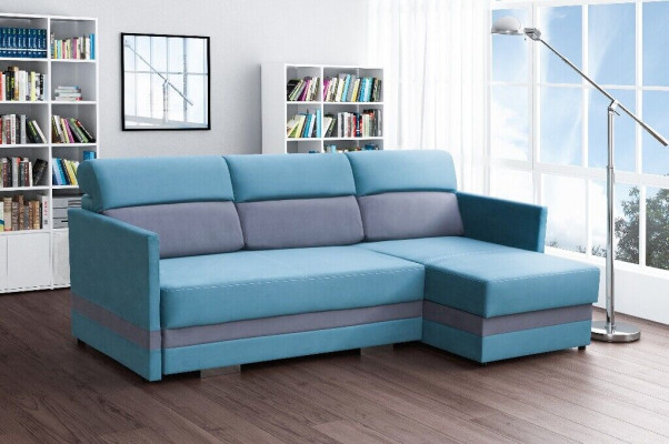 Corner sofa with sleeping function Bed function Kasten Bed Sofa Living landscape