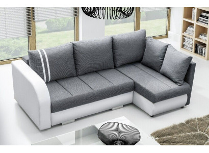 Design Corner sofa Couch Living landscape Sofa bed Functional sofa Corner Upholstery